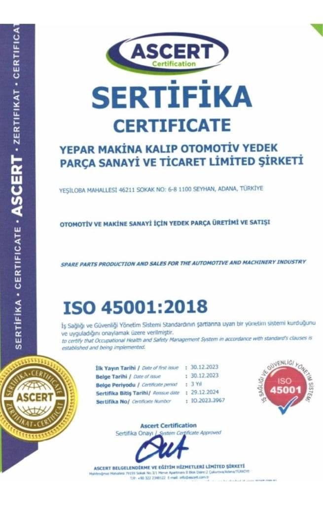 ISO 45001:2018