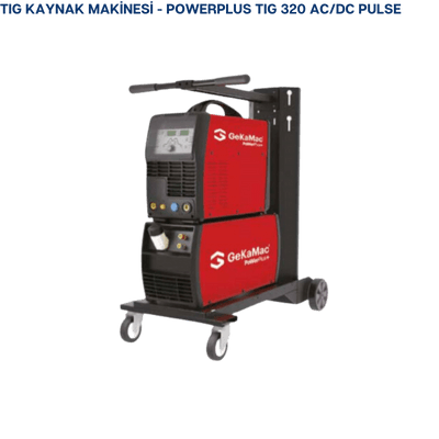 TIG Kaynak Makinesi - PoWerPlus TIG 320 ACDC Pulse